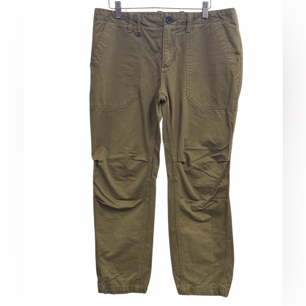 Zadig & Voltaire Olive Palma Grunge Baggy Cargo Pants, Size 40. 100% Cotton